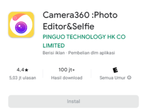 Camera 360: Photo Editor&Selfie
