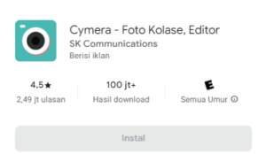 Cymera - Foto Kolase, Editor